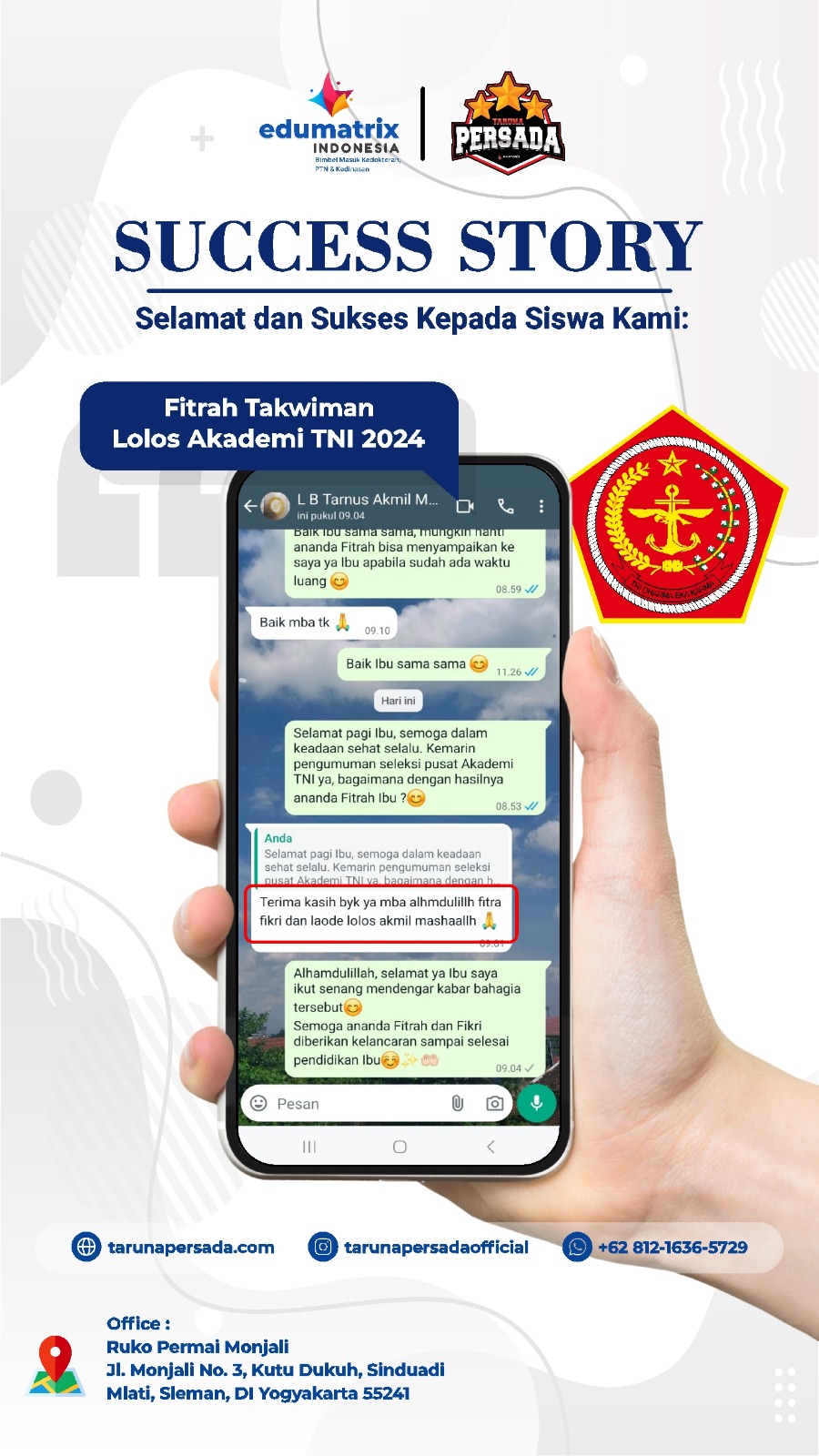 Success_Story_Tni_Polri_Fitrah_Potrait